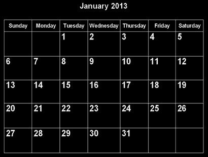 Calendar